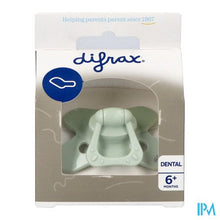 Charger l'image dans la galerie, Difrax Fopspeen Dental 6m+ Uni/pure Groen/pistach
