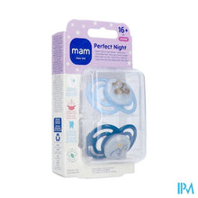 Charger l'image dans la galerie, Mam Perfect Night Fopspeen Silic. 16m+ Blue 2
