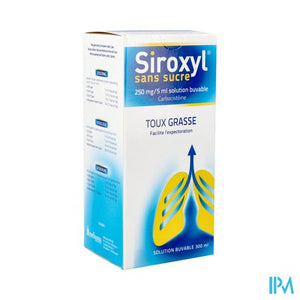 Siroxyl Sirop Sans Sucre/zonder Suiker 300ml