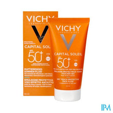 Charger l'image dans la galerie, Vichy Cap Sol Gezichtscreme Dry Touch Spf50+ 50ml

