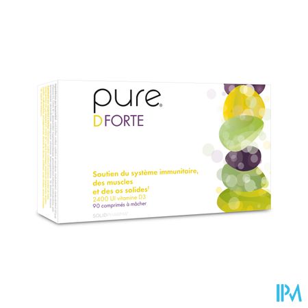 Pure D Forte Kauwtabletten 90