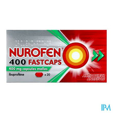 Charger l'image dans la galerie, Nurofen 400 Fastcaps Caps 20x400mg
