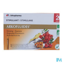 Afbeelding in Gallery-weergave laden, Arkofluide Fysieke+intelect.stimulans Unicadose 20
