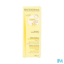Afbeelding in Gallery-weergave laden, Bioderma Abc Derm Solaire Ip50+ Mineral Creme 50g
