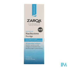 Afbeelding in Gallery-weergave laden, Zarqa Magnesium Nachtcreme Pro-age 50ml
