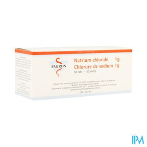 Natrium Chloride 1g Comp 50 Fag