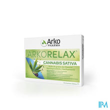 Afbeelding in Gallery-weergave laden, Arkorelax Stress Control Cannabis Sativa Comp 30
