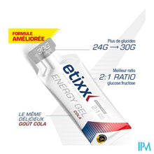 Afbeelding in Gallery-weergave laden, Etixx Energy Gel Cola 12x40ml
