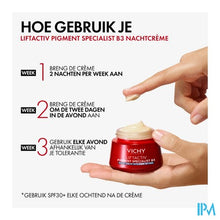 Afbeelding in Gallery-weergave laden, Vichy Liftactiv B3 Retinol Nachtcreme 50ml

