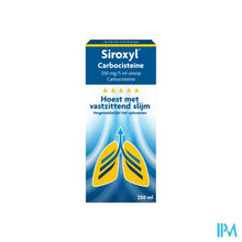 Afbeelding in Gallery-weergave laden, Siroxyl Carbocisteine 250mg/5ml Siroop 250ml
