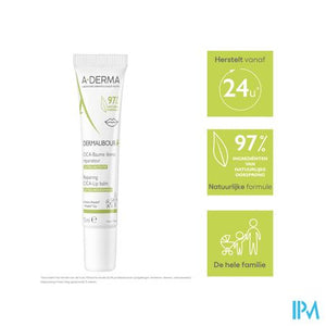 Aderma Dermalibour+ Cica Balsem Lippen 15ml