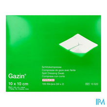 Load image into Gallery viewer, Gazin Cp Fendue Steriel 10x10cm 8p 2x50 13522
