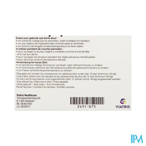 Brufen 400mg Filmomh Tabl 20 X 400mg