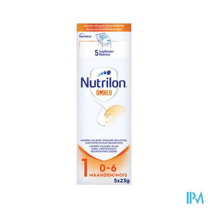 Nutrilon Omneo 1 Melk Zuig.melk Pdr Trialpack5x23g
