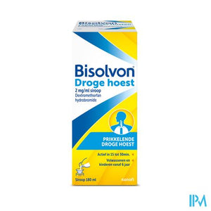 Bisolvon Droge Hoest 2mg/ml Siroop 180ml