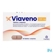 Afbeelding in Gallery-weergave laden, Viaveno 1000mg Filmomh Tabl 60
