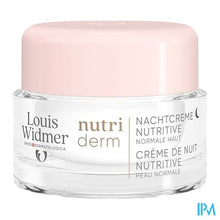Afbeelding in Gallery-weergave laden, Widmer Nutriderm Nachtcreme Nutritive Zonder Parfum 50ml
