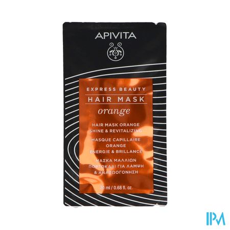 Apivita Express Haarmasker Revitaliserend 6x20ml