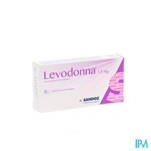 Levodonna 1,5mg Sandoz Comp 1 X 1,5mg