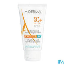 Afbeelding in Gallery-weergave laden, Aderma Protect Ac Fluide Matterend Spf50+ 40ml
