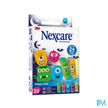 Afbeelding in Gallery-weergave laden, Nexcare 3m Happy Kids Monsters Pleister 20 N0920mo
