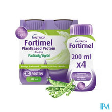 Afbeelding in Gallery-weergave laden, Fortimel Plantbased Protein Romige Erwt 4x200ml
