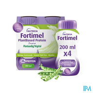 Fortimel Plantbased Protein Romige Erwt 4x200ml