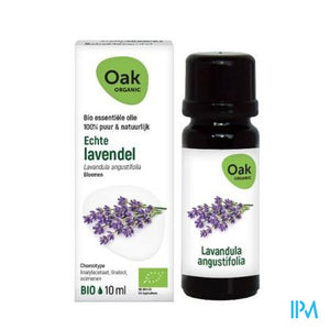 Oak Ess Olie Lavendel, Echte 10ml Bio