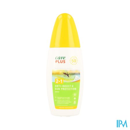 Care Plus 2in1 A/insect+sun Protection Ip5o 150ml