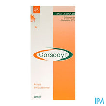 Afbeelding in Gallery-weergave laden, Corsodyl 2mg/ml Opl Mondwater 200ml
