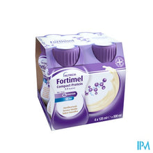 Afbeelding in Gallery-weergave laden, Fortimel Compact Protein 2.4kcal Vanilla 4x125ml
