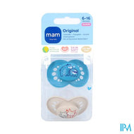 Mam Fopspeen Original Pure Siliconen 6-16m Jongen