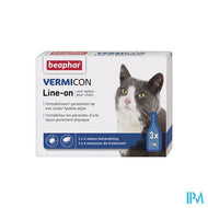 Beaphar Vermicon Line-on Katze 3x1ml