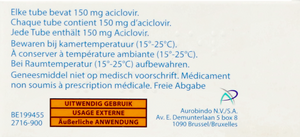 Viratop Apotex 5 % Creme 3g
