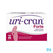 Load image into Gallery viewer, Uri-cran® Forte: Blaasontsteking (15 capsules)
