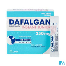 Bild in Galeriebetrachter laden, Dafalgan Instant Junior Gran Sachets 20 X 250mg
