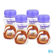 Afbeelding in Gallery-weergave laden, Fortimel Compact 2.4kcal Chocolade 4x125ml
