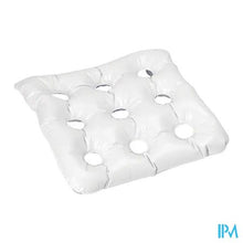 Afbeelding in Gallery-weergave laden, Zitkussen Bad Opblaasb Zuignappen 45,5x45,5cm Wit
