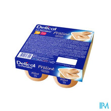 Afbeelding in Gallery-weergave laden, Delical Creme Dessert La Floridine Praline 4x125g
