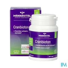 Load image into Gallery viewer, Mannavital Cranbioton V-caps 60
