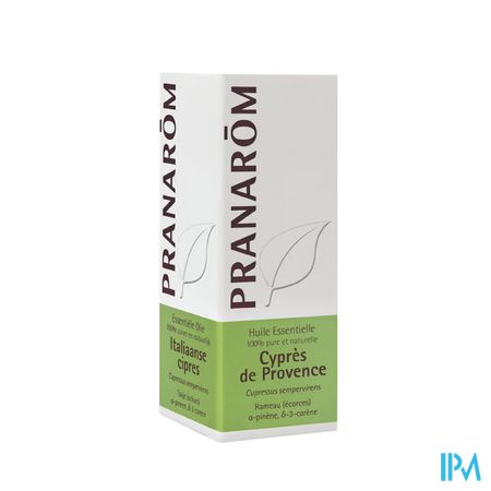 Italiaanse Cipres Ess Olie 10ml Nf Pranarom