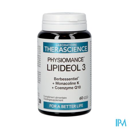 Lipideol 3 Caps 60 Physiomance Phy494