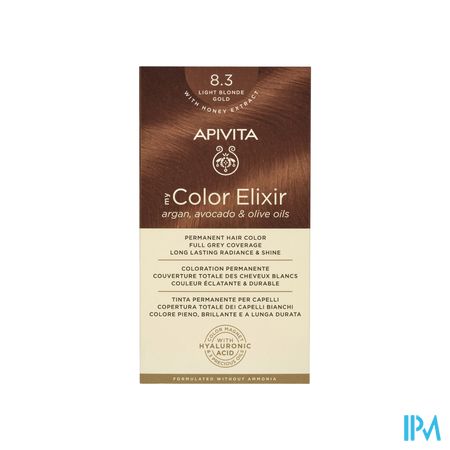 Apivita My Color Elixir 8.3 Light Blonde Gold