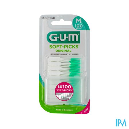 Gum Soft Picks Original Medium 100