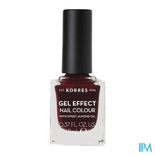 Afbeelding in Gallery-weergave laden, Korres Km Gel Effect Nail 57 Burgundy Red 11ml
