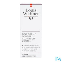 Afbeelding in Gallery-weergave laden, Widmer Deo Creme Zonder Aluminiumzouten 40ml
