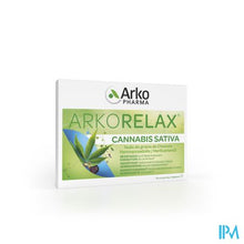 Afbeelding in Gallery-weergave laden, Arkorelax Stress Control Cannabis Sativa Comp 30

