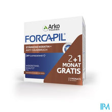 Afbeelding in Gallery-weergave laden, Forcapil Keratine+ Lot Caps 180
