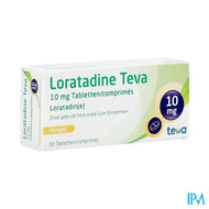 Loratadine Teva 10mg Tabl 30