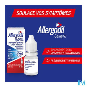 Allergodil Collyre Fl 6ml
